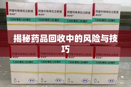 邢台揭秘药品回收中的风险与技巧