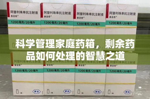 邢台科学管理家庭药箱，剩余药品如何处理的智慧之道