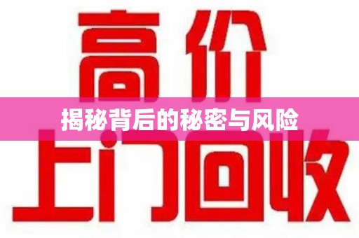 邢台揭秘背后的秘密与风险